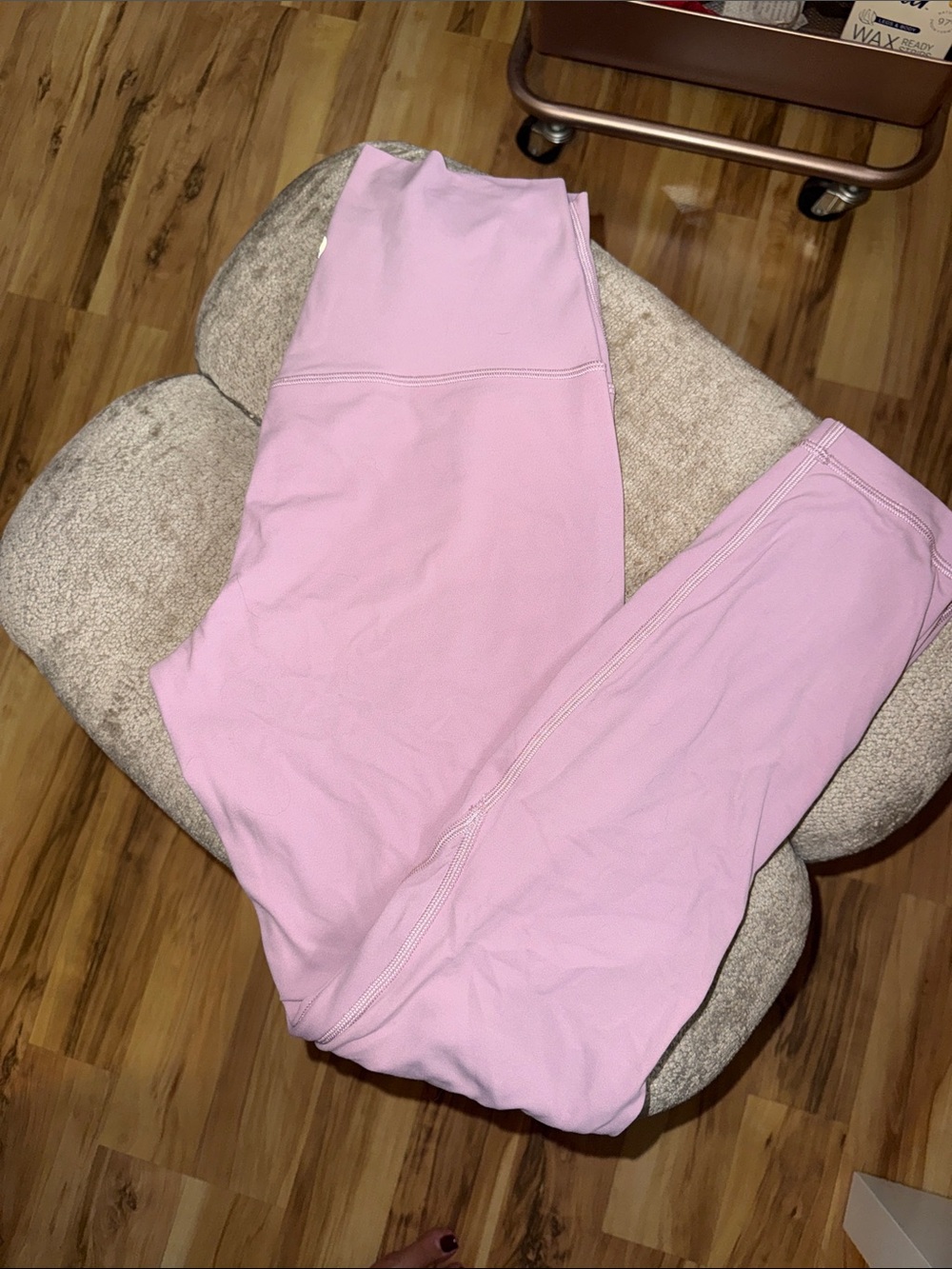 Pink Women's High-Waist Leggings